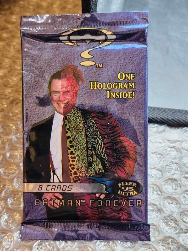 Batman forever 1995 8 cards pack