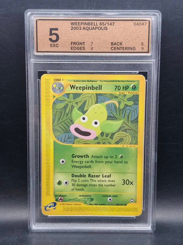 Weepinbell 2003 Aquapolis #65 woetoe grading 5