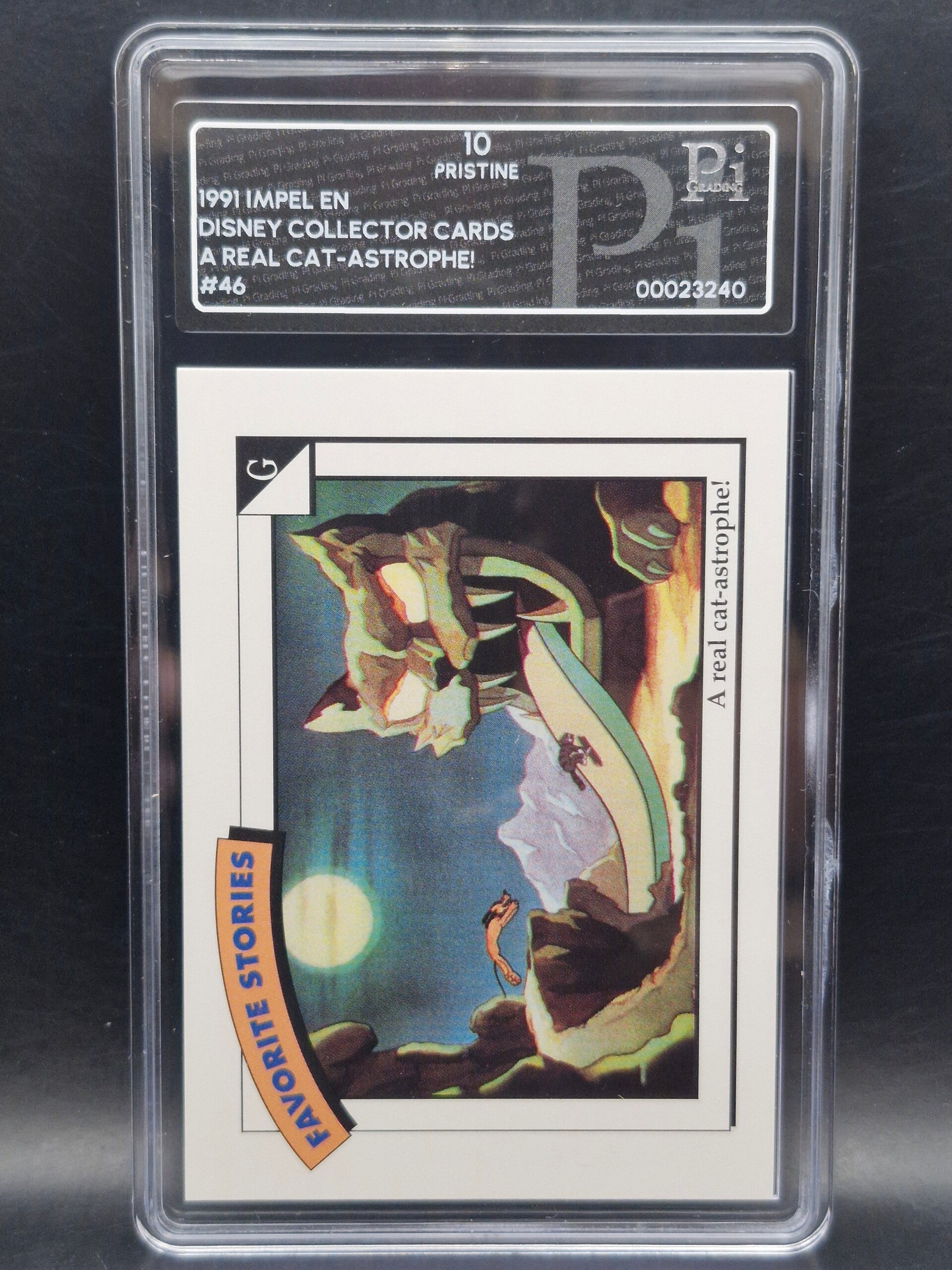 1999 impel en Disney a real cat pluto #45 PI 10