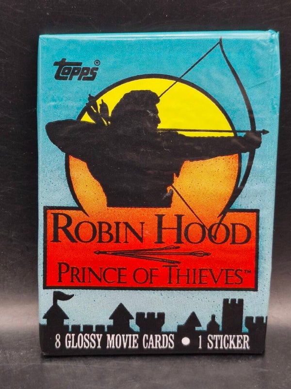 Robin hood 1991 prince of thieves 8 cards pack