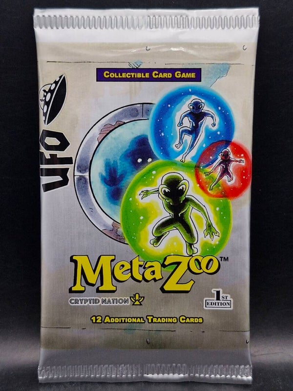 Meta zoo 1st edition 12 trading cards UFO