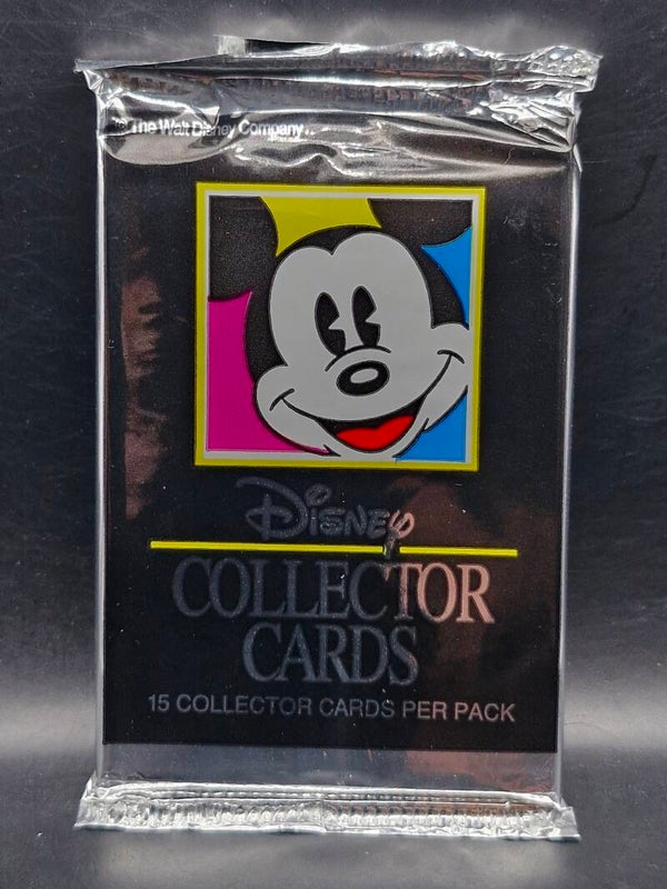 Disney 1992 collector cards 15 cards pack