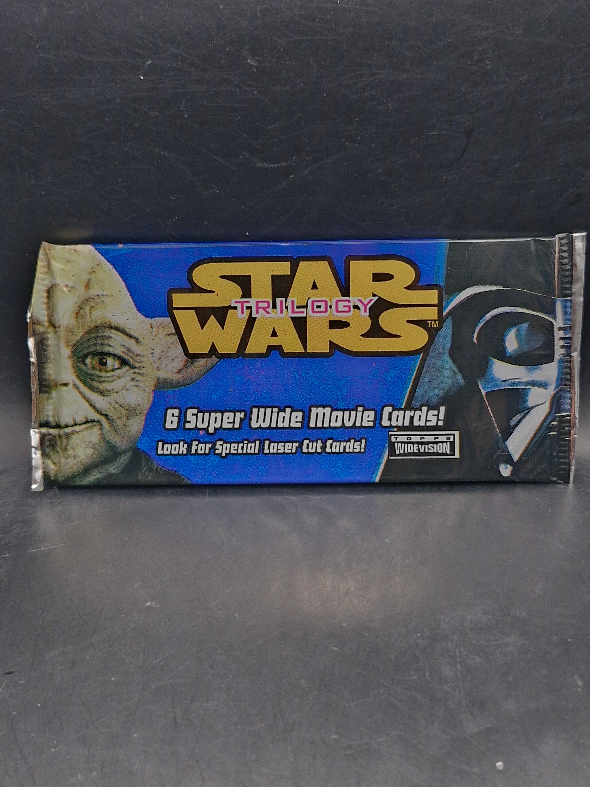 Star wars trilogy 1997 topps 6 cards pack