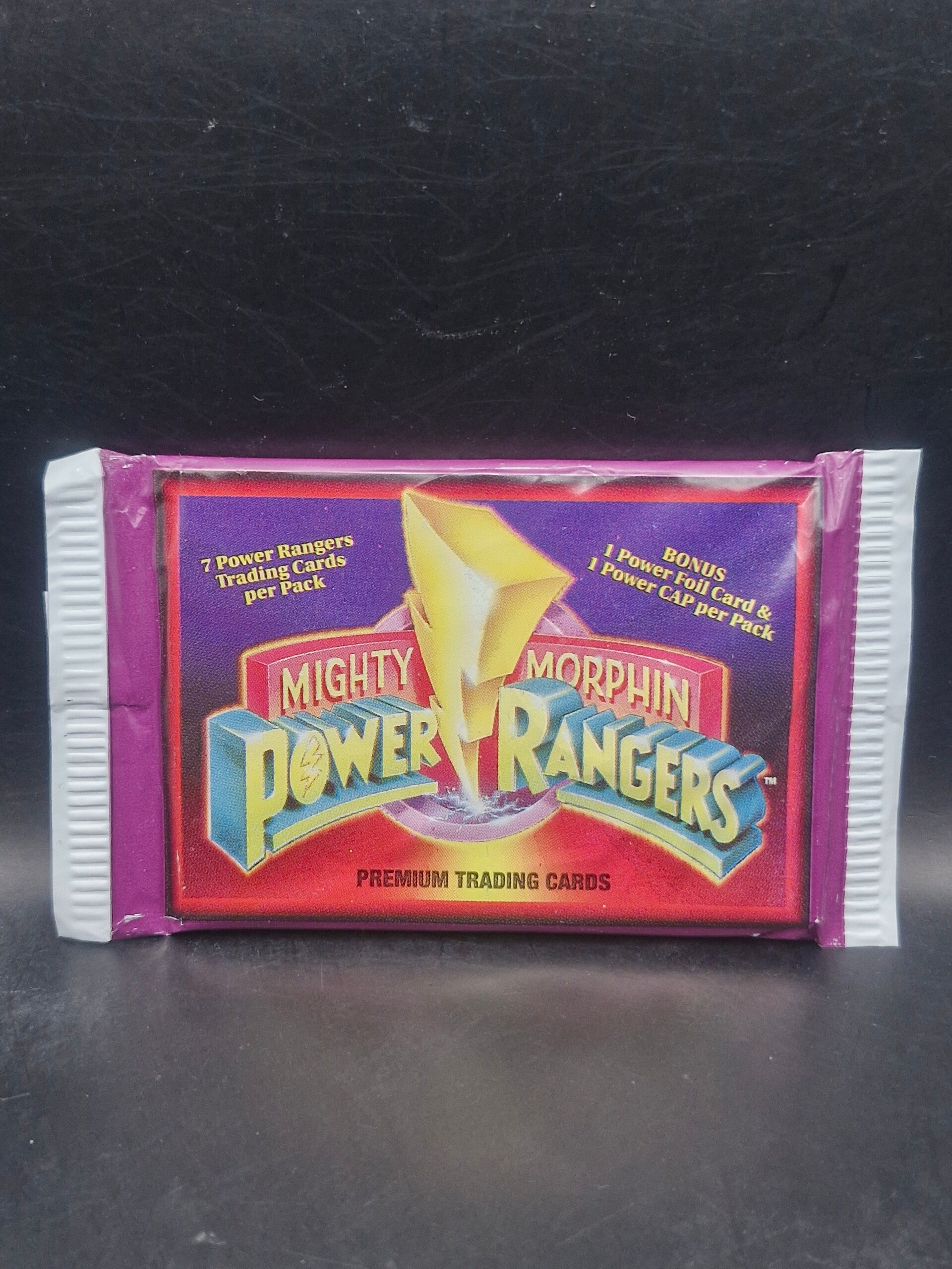 Power rangers 1994 mighty morphin. 7 cards pack