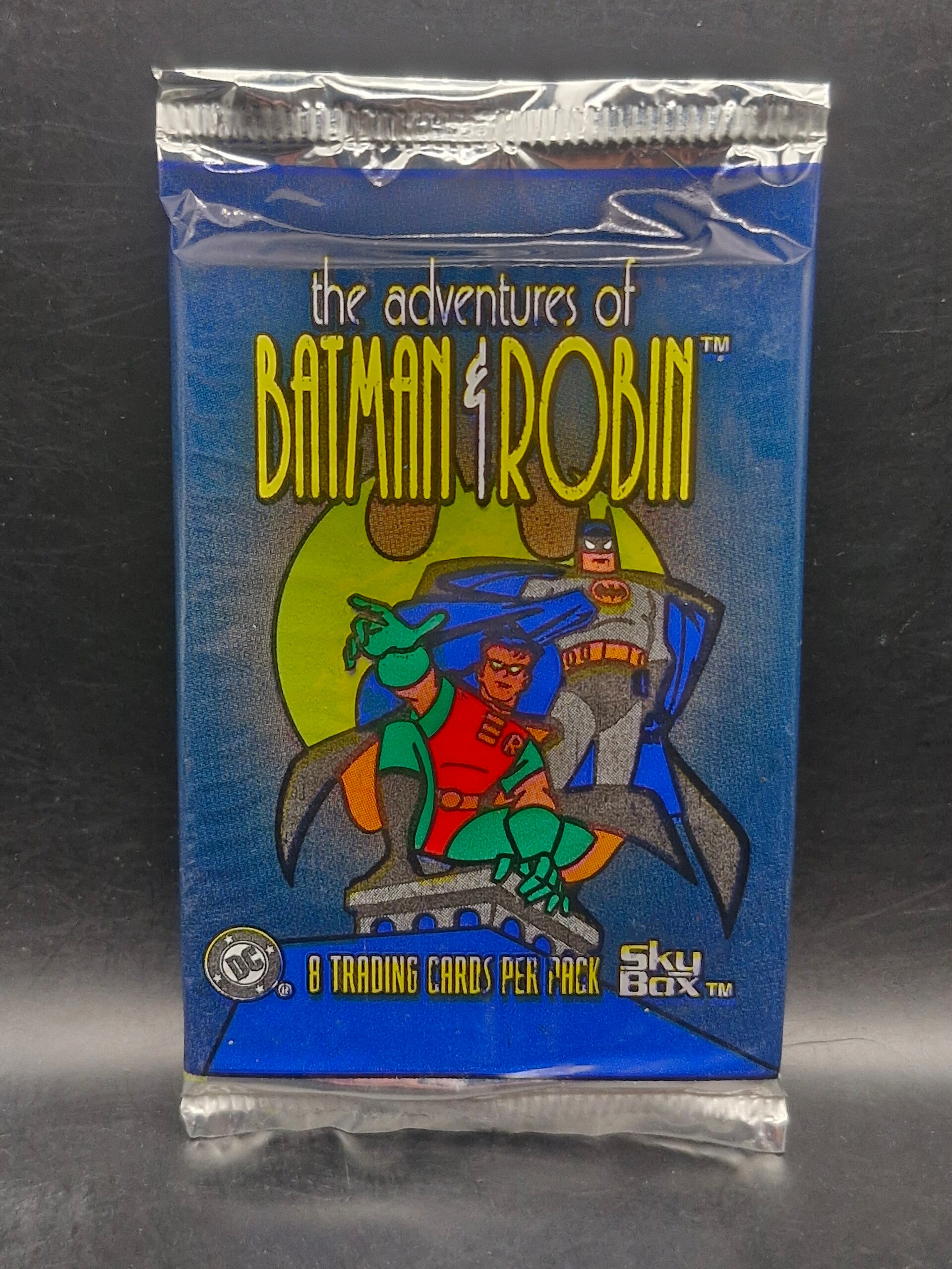 Batman & robin dc 1995 skybox 8 cards pack