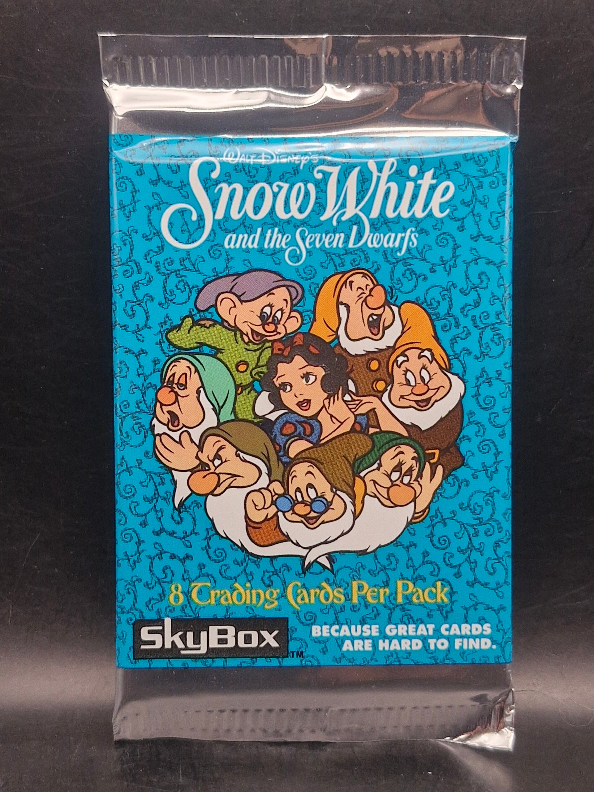 Snow white and the seven dwarfs 8 cards pack Vintage