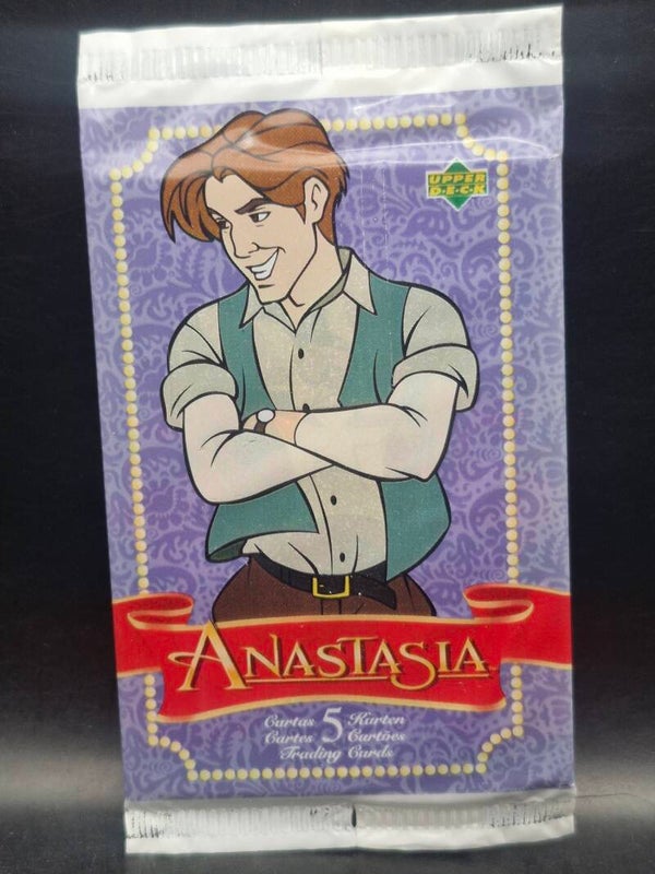 Anastasia 1998 5 cards pack upper deck. Vintage