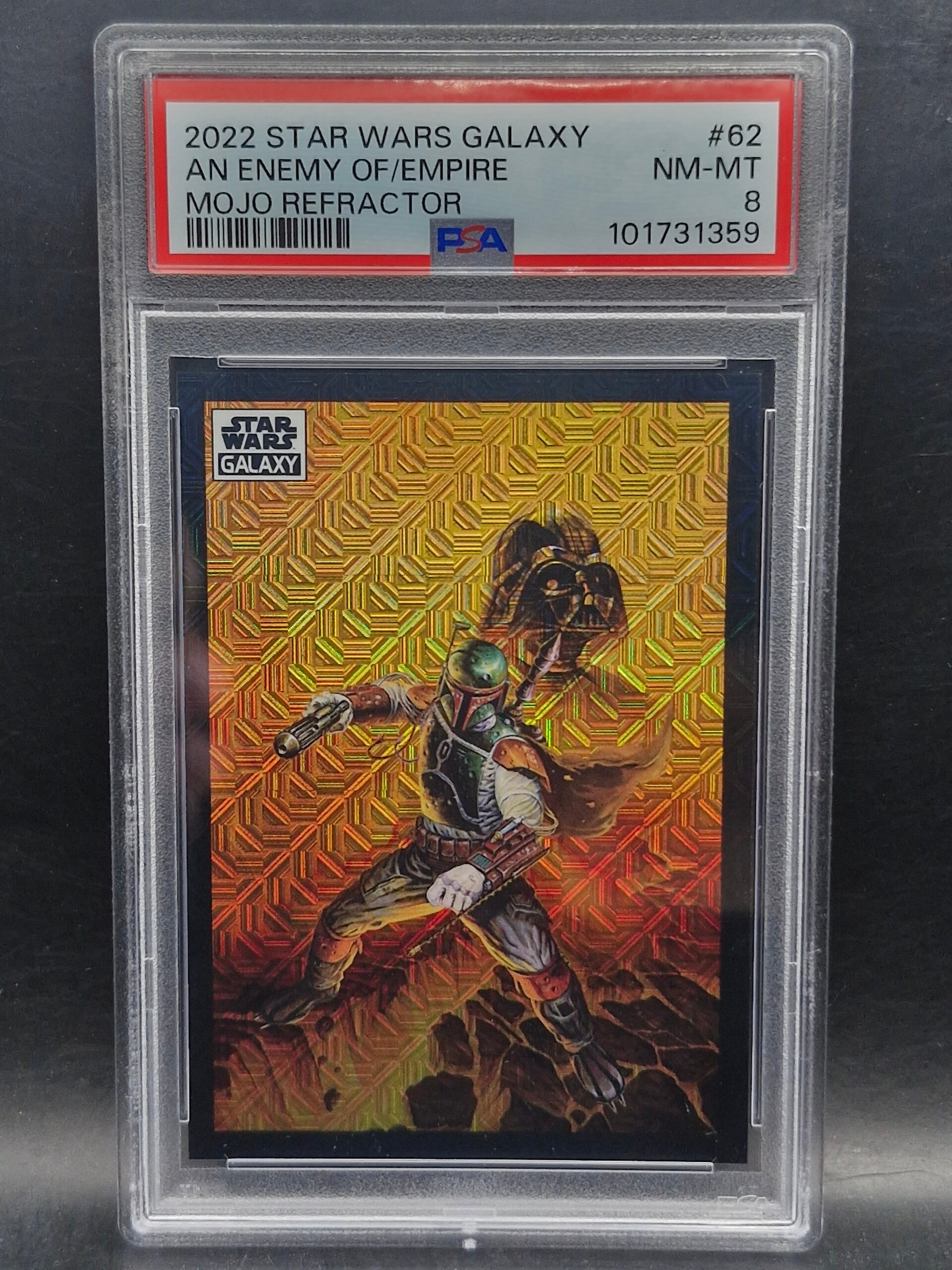 Star wars Limited edition boba fett. Darth vader #62 PSA 8