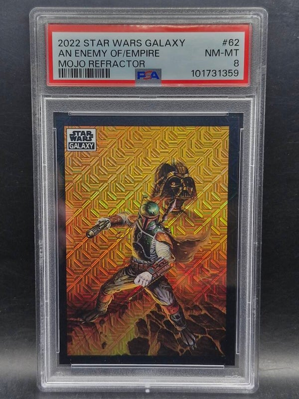 Star wars Limited edition boba fett. Darth vader #62 PSA 8