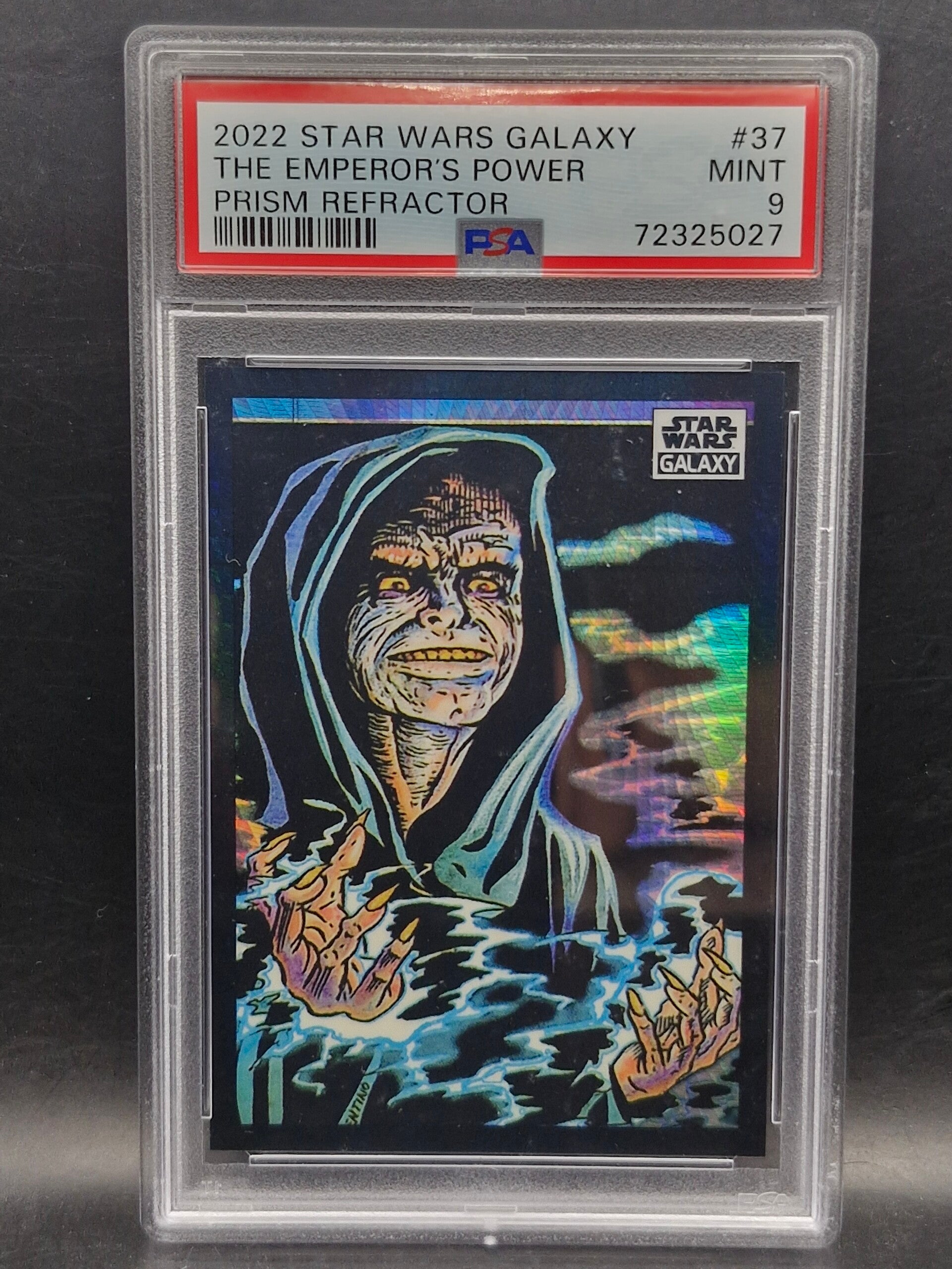 Star wars 2022 the emperor's power limited edition #37 PSA 9