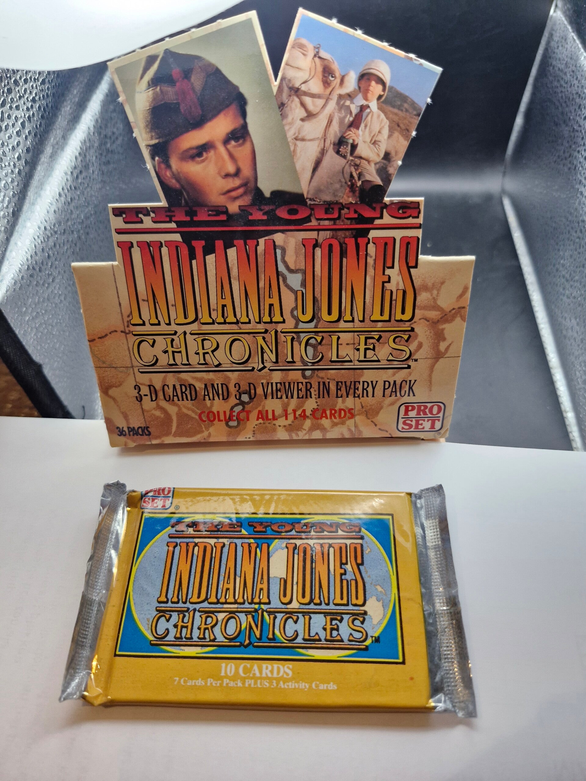 Indiana jones 1992 chronicles 10 card pack