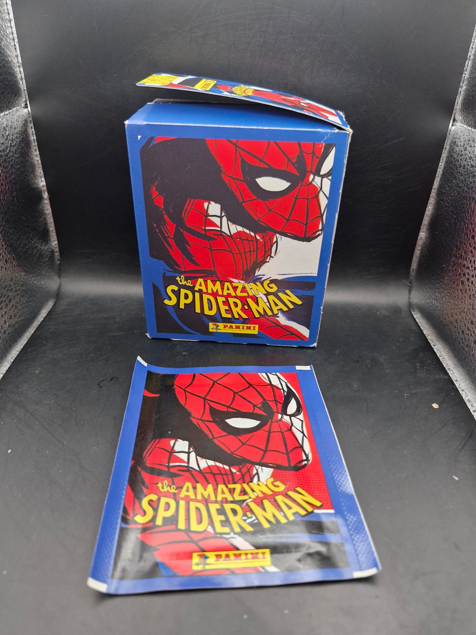 The amazing spider man panini 2022 sticker pack
