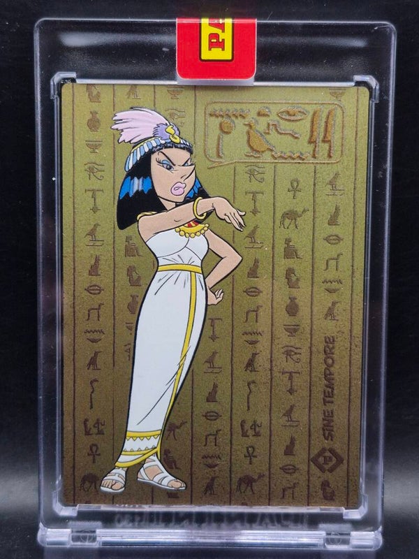 Asterix Panini Metal Card Cleopatra Aureum Gelimiteerd1/1000