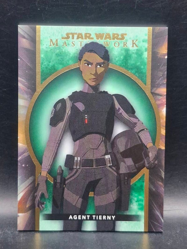 agent Tierny star wars topps limited edition 75/99