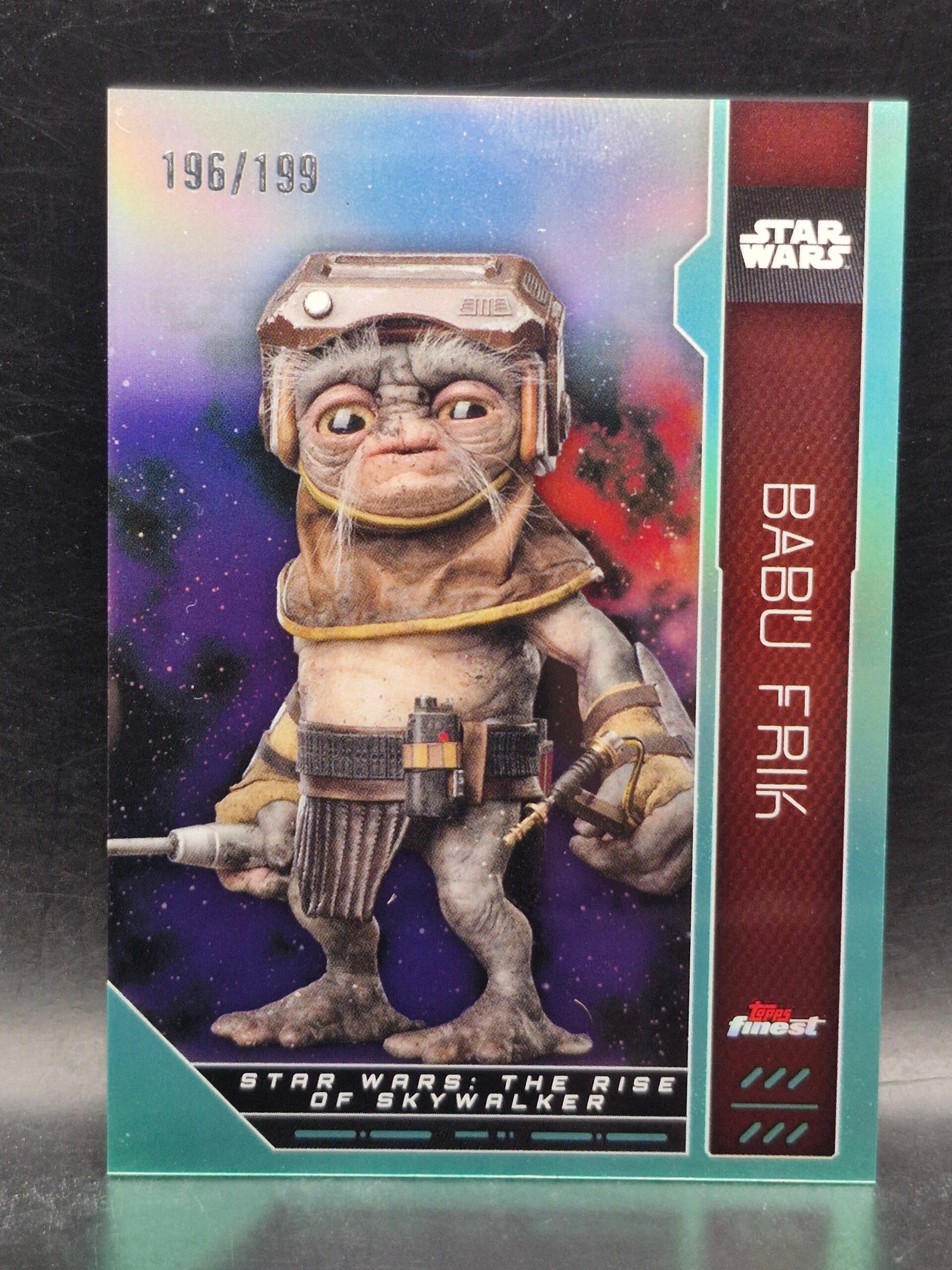 babu frik star wars Limited edition 196/199 topps