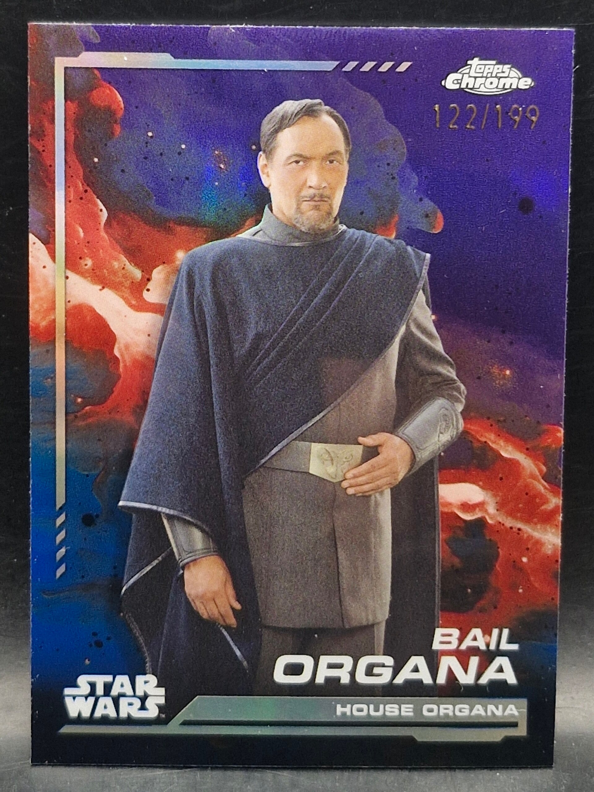 bail organa star wars Limited edition 122/199 topps chrome