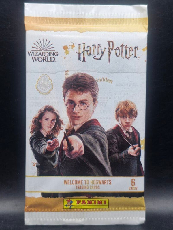 harry potter welcome to hogwarts panini trading cards