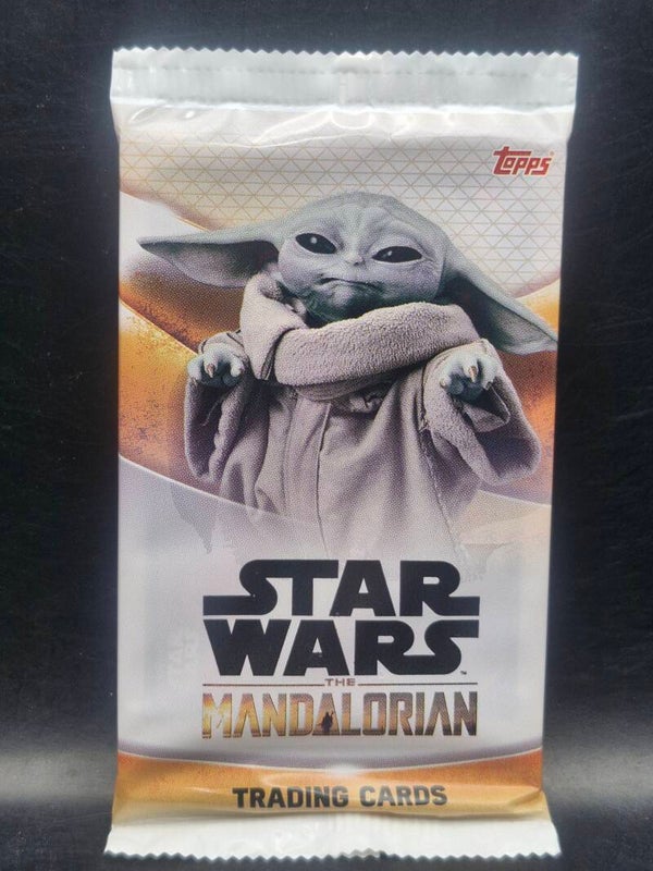 star wars the mandalorian 10 card pack topps