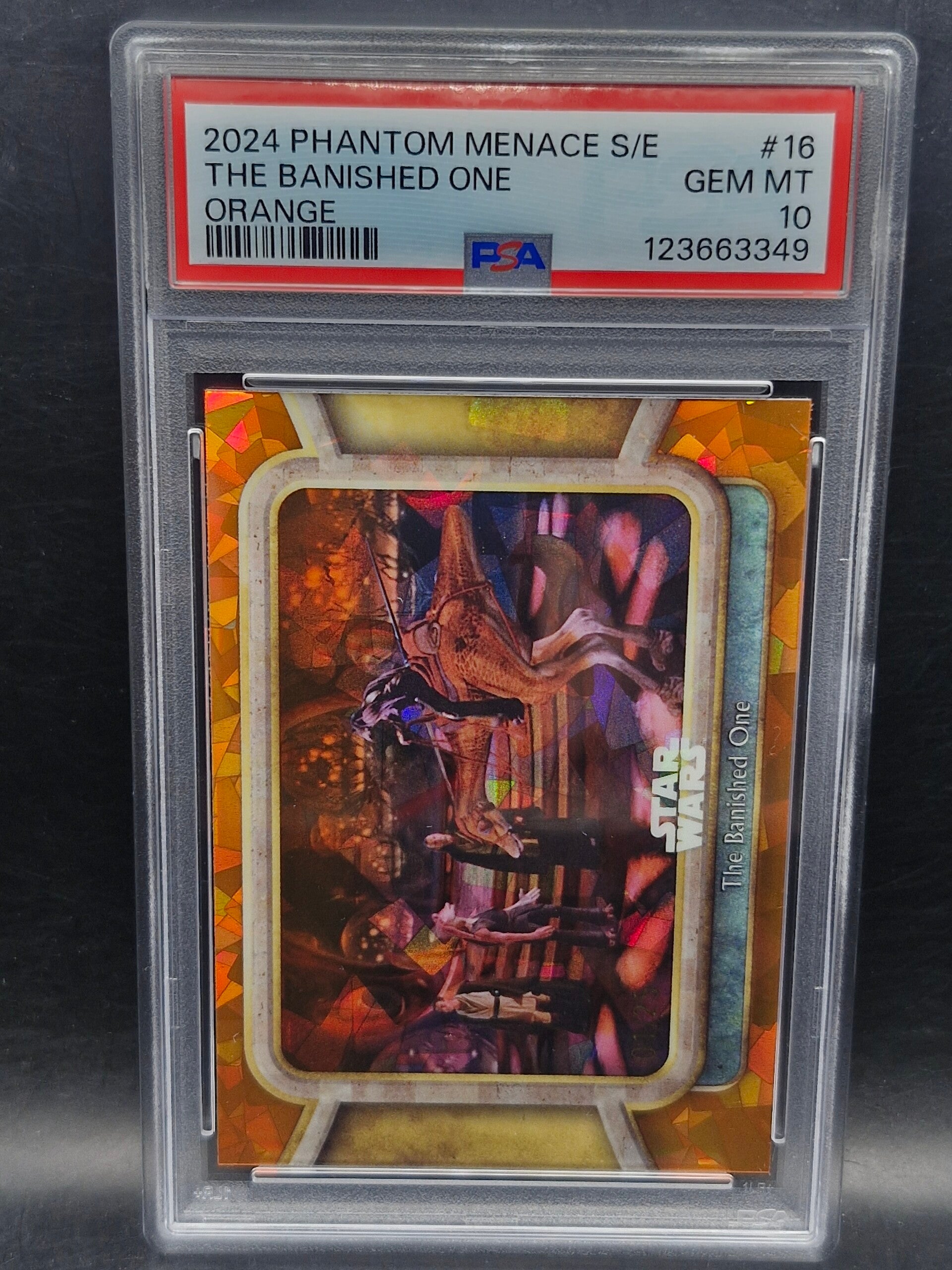 star wars the banished orange limited edition 1/25 PSA 10