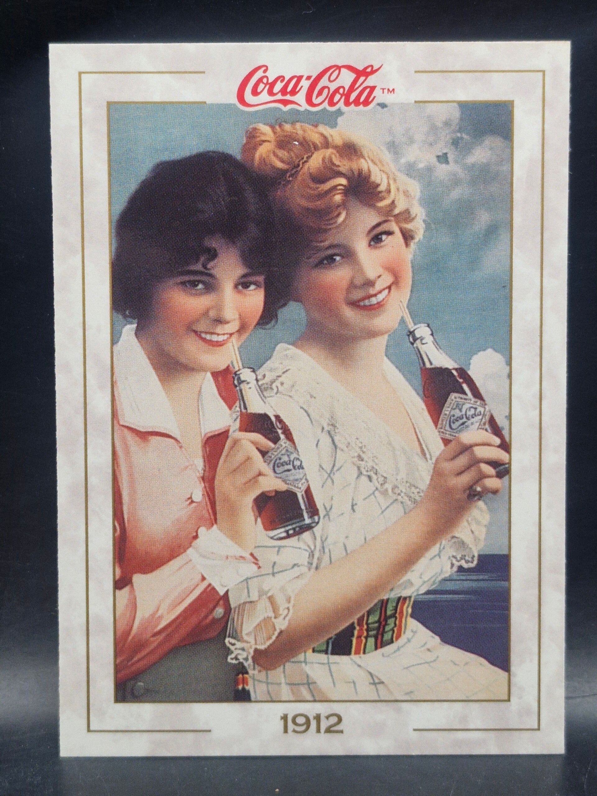 Coca-Cola 1993 paper sign vintage #18