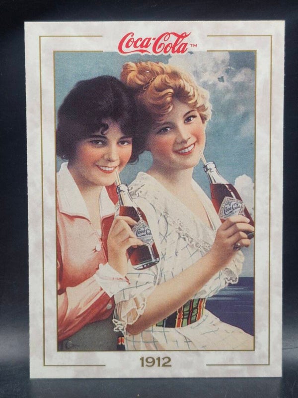 Coca-Cola 1993 paper sign vintage #18
