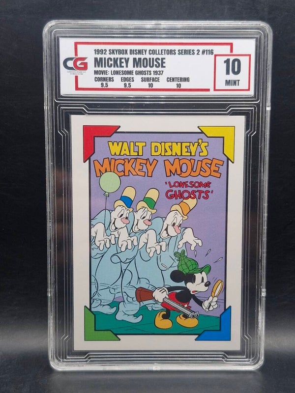 Mickey mouse 1992 Walt disney ghosts CG 10