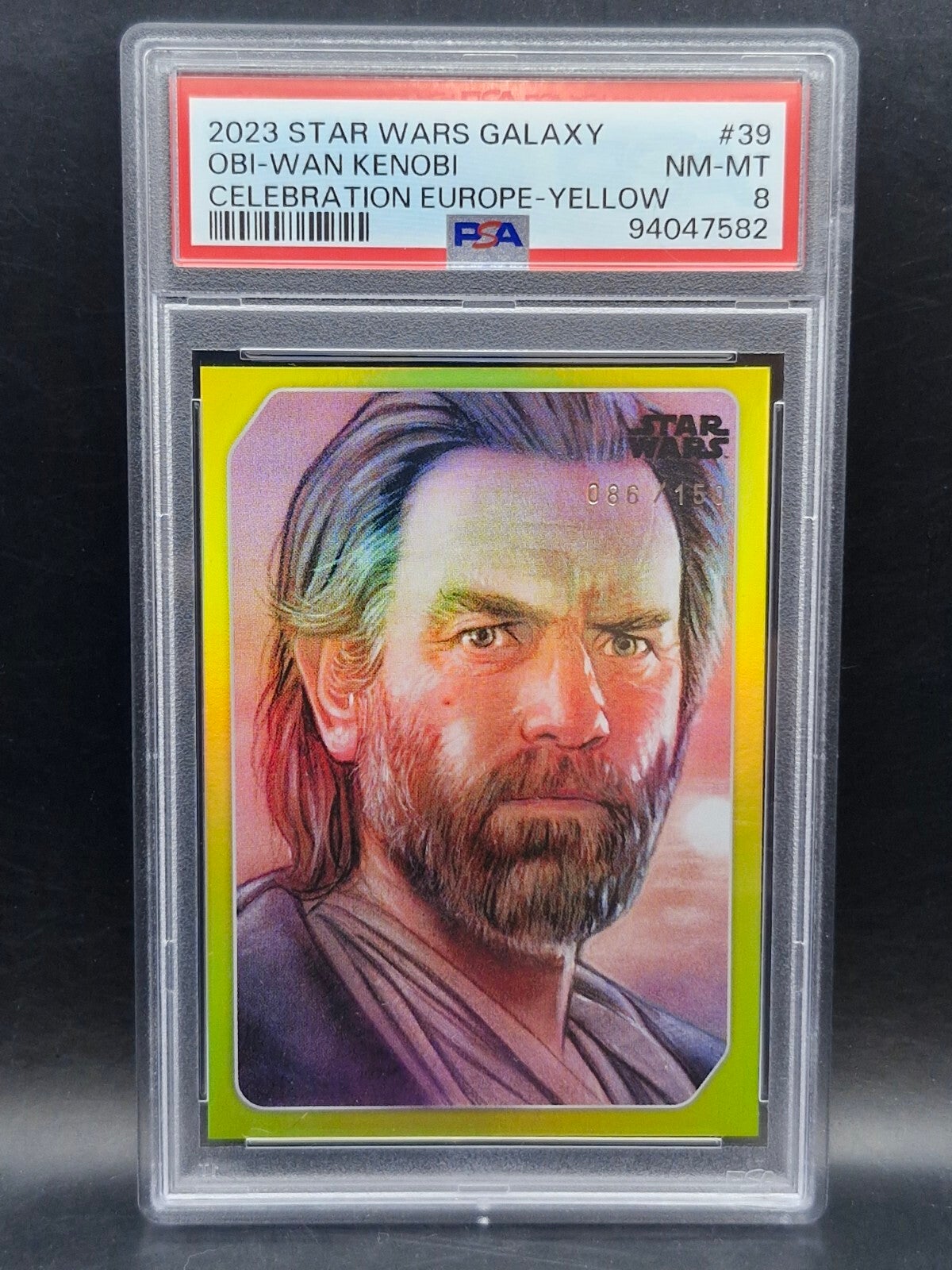 Star wars obi-wan kenobi celebration nummer 86/150  psa 8