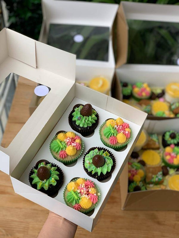 Easter cupcake box