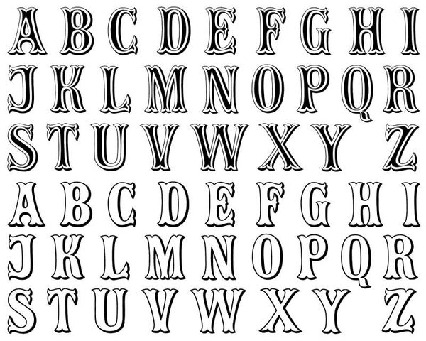 FASPL09 Plate 09 Zirkus alphabet