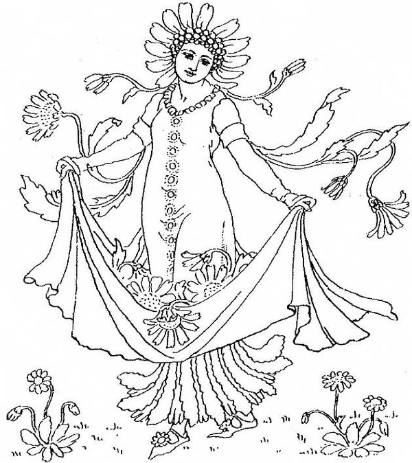 EI M1277/67 Chaucer daisy