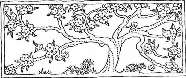 EI P1813/43 Baum mit Blüte