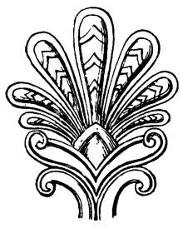 SW C07096/68 Assyrisches Ornament