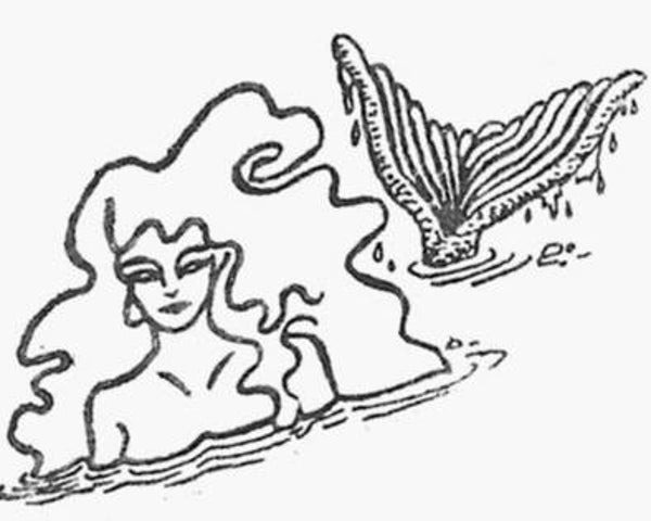 SW D05101/SWCP01 Schwimmende Meeresjungfrau