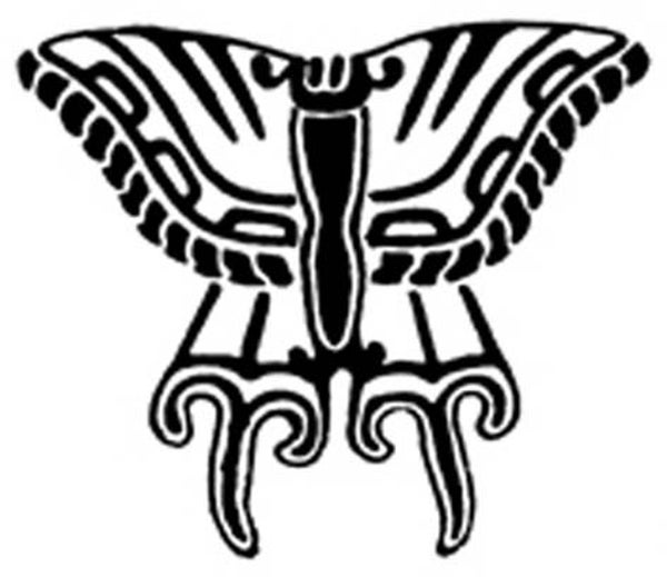 SW K05018/03 Mexikanische Schmetterling