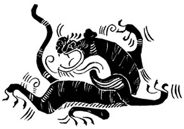 SW M05190/16 Drachensilhouette 2