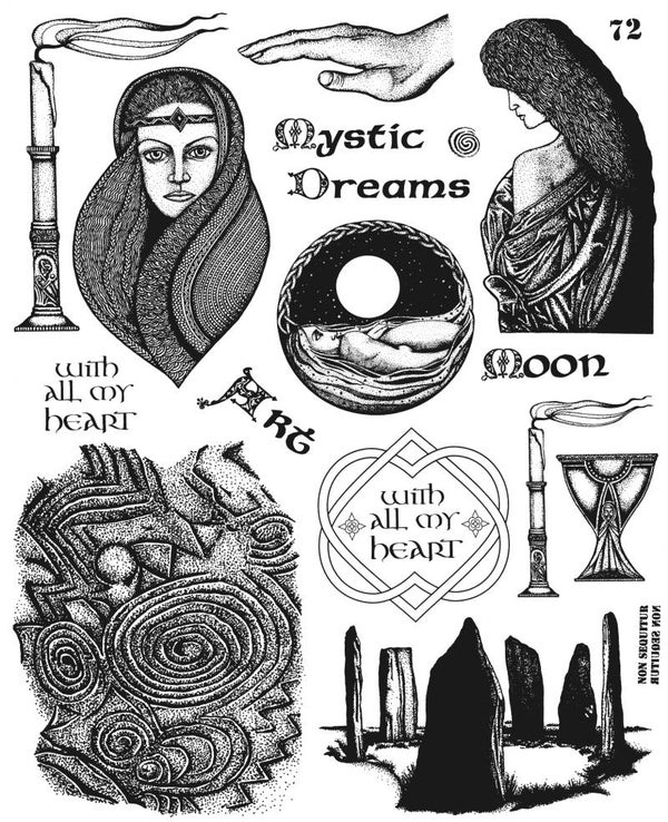 NSPL072 Plate 072 Mystische Träume