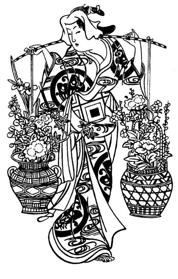 NS Q5906 Blumen tragen