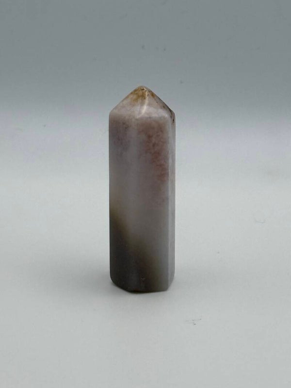 Bloemenagaat toren 24gr 5cm hoog 1,5 cm breed