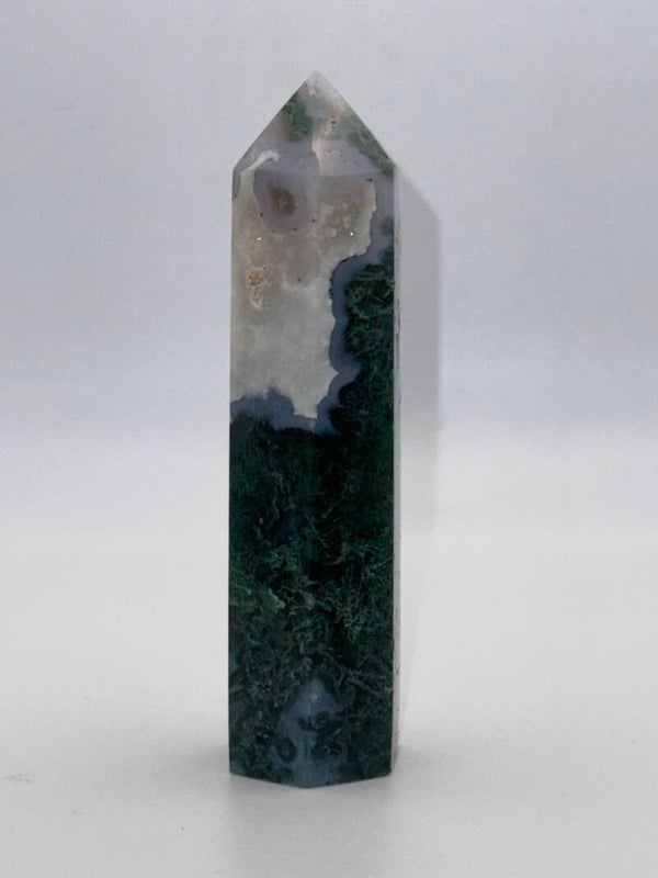 Mosagaat toren 112,5 gr 10cm hoog 2,5cm breed