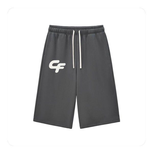 Relaxed Drawstring Three-quarter Sweatpants