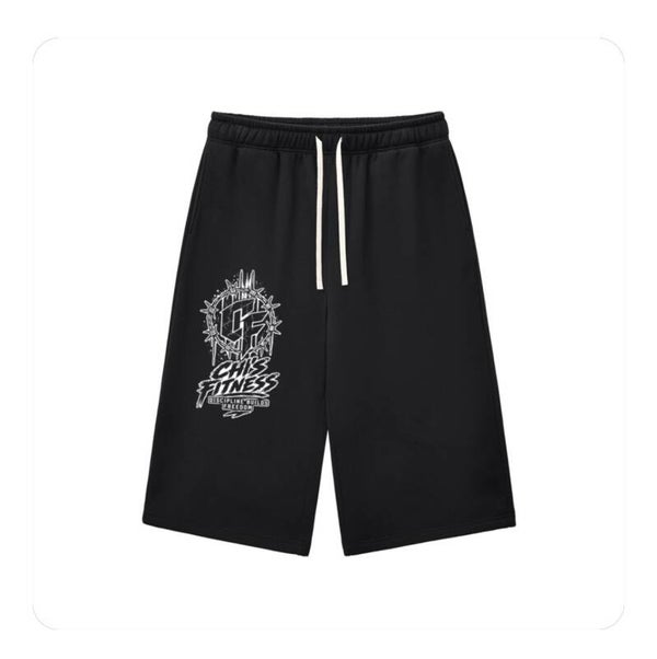 Relaxed Drawstring Three-quarter Sweatpants