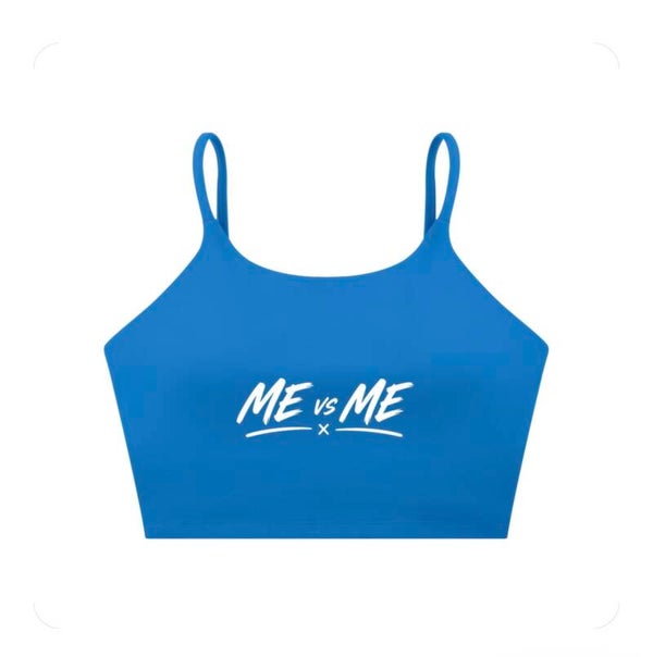 Spaghetti Strap ME vs ME Yoga Sports Bra