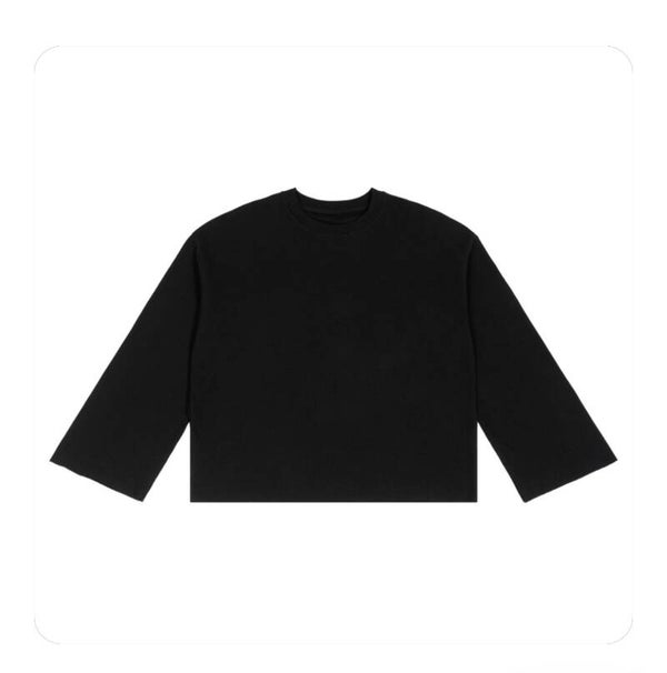 Unisex Waffle Raw Edge ME vs ME Long sleeve