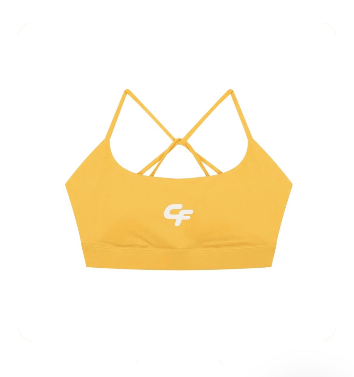 Strappy Criss Cross CF Yoga Sports Bra