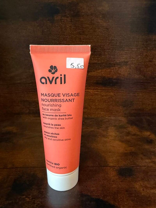 Masque visage au beurre de karité
