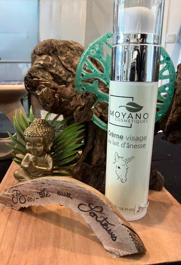 crème visage au lait d'ânesse