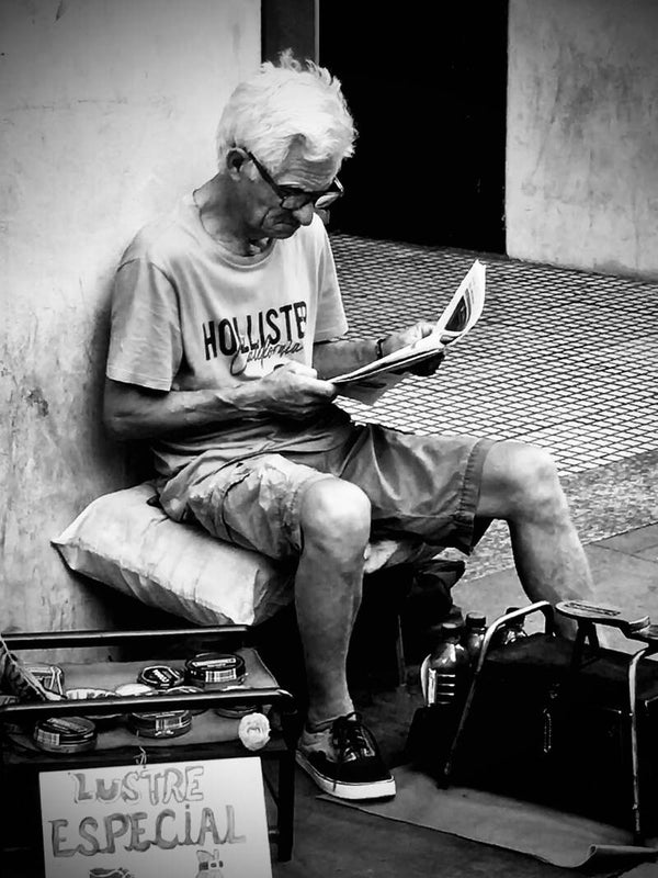 Schuhputzer / limpiabotas