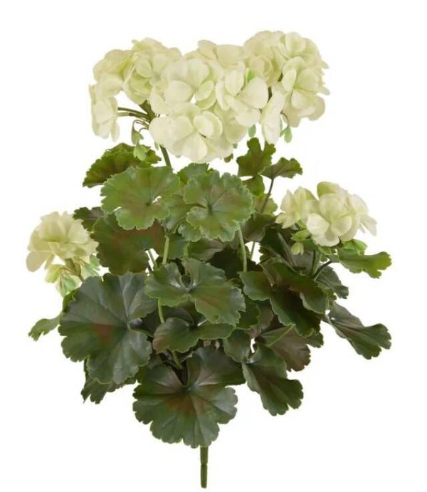 Geranium kunstplant uv proof | 38 cm | verpakt per 6 stuks