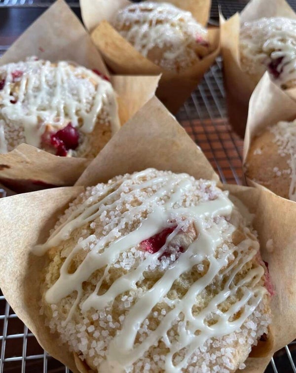GF Christmas Morning Cranberry Orange Muffins 4 for $20