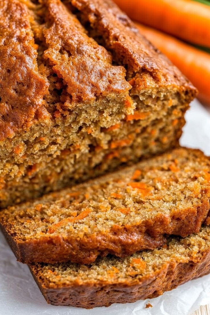 Candied-Ginger Citrus Carrot Sweet Bread